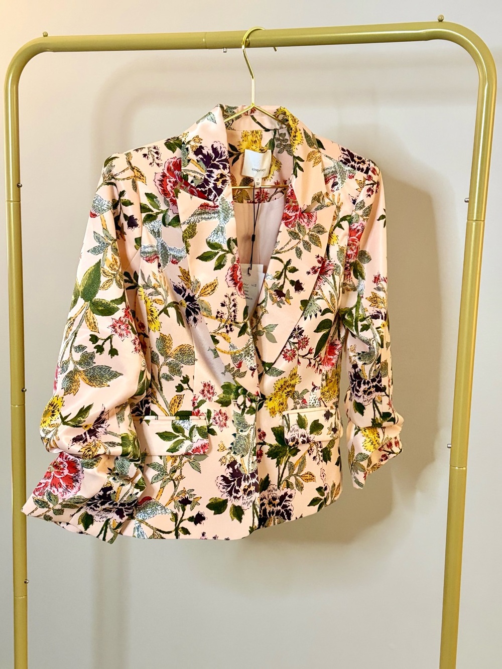 Cinq à Sept Ursula Floral Blazer - Size 2 - NWT - Picture 4 of 6